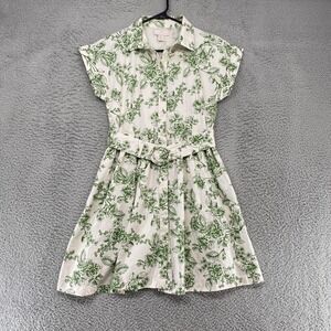 green emerald velvet dress Rachelle Black Embroidered Mesh Mini Shirt Dress (Archive Sale) main image 1